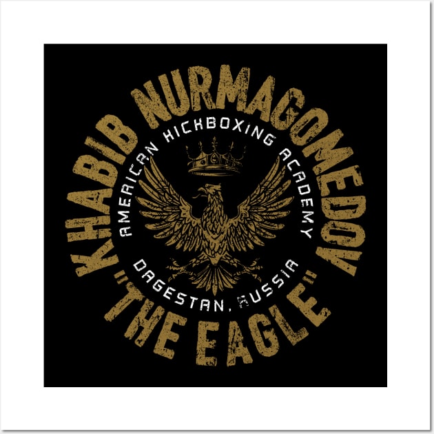 The Eagle - Khabib Nurmagomedov (Champion Variant) Wall Art by huckblade